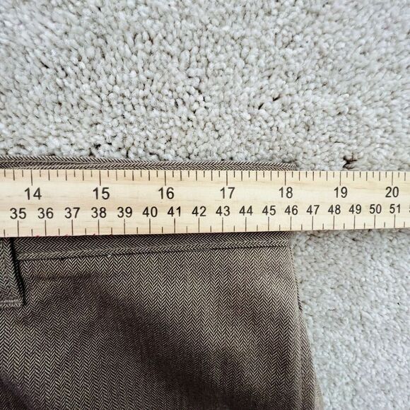 Cambridge Classics Mens Tan Flat Front Dress Pants Size 36x32 - Picture 5 of 5